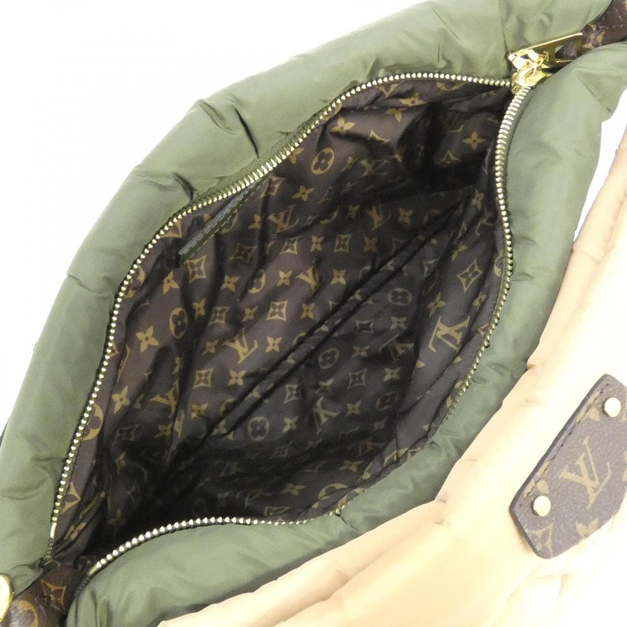 LOUIS VUITTON Pochette M58977 Shoulder Nylon Beige Nylon - Thumbnail 9