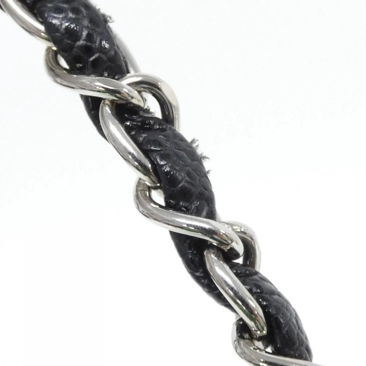 CHANEL Shoulder Caviar Leather Black Caviar Leather Rank A - Thumbnail 5