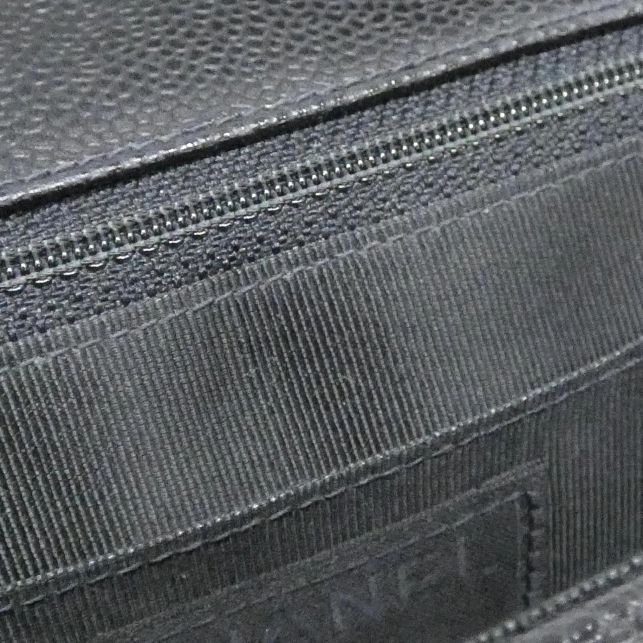 CHANEL Shoulder Caviar Leather Black Caviar Leather Rank A - Thumbnail 7