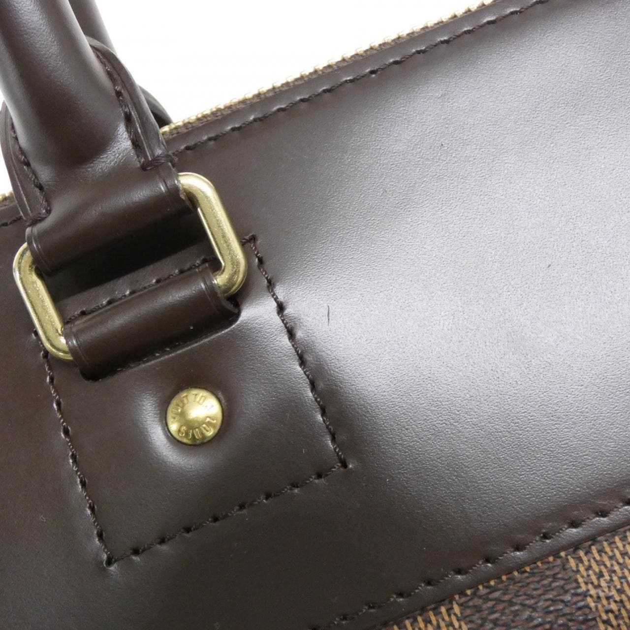 LOUIS VUITTON N41165 Boston Damier 黑色 Damier 中古品A - 縮圖 5