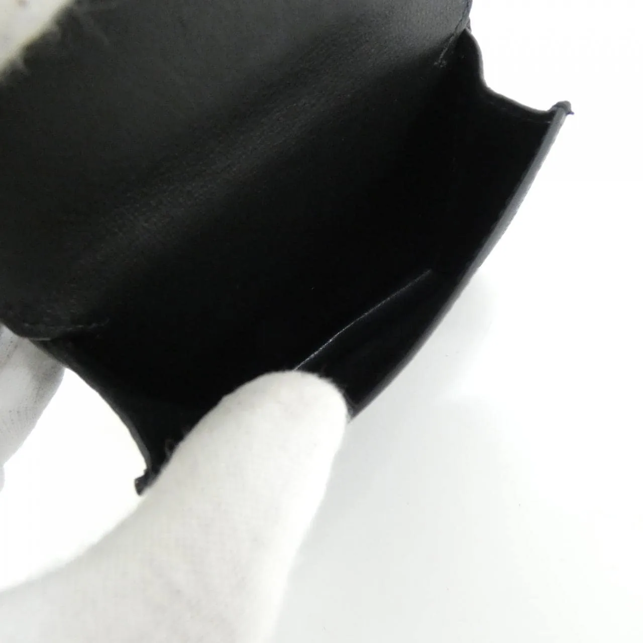 BALENCIAGA 765459 2AASE Wallet Lambskin Black Lambskin Rank A - Thumbnail 9