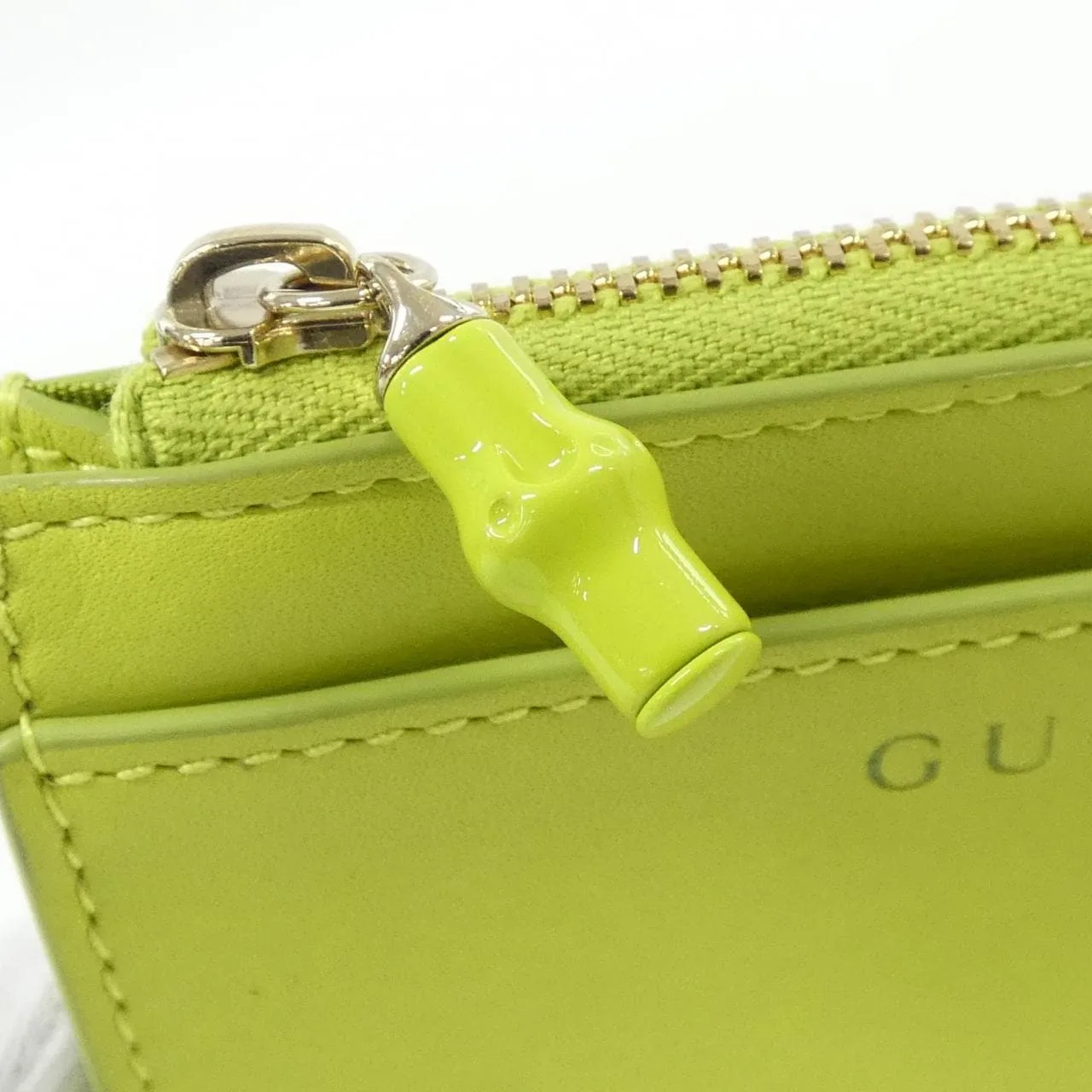 GUCCI 828174 AAEVB Coin Case Leather Black Leather Rank A - Thumbnail 6