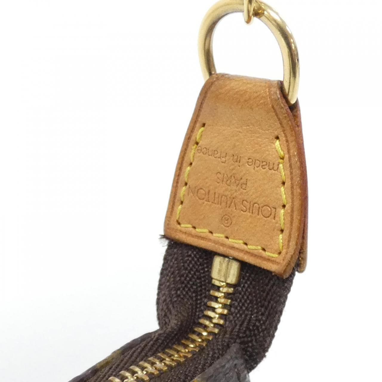 LOUIS VUITTON Pochette M58009 Pochette Monogram 黑色 Monogram 中古品B - 縮圖 4