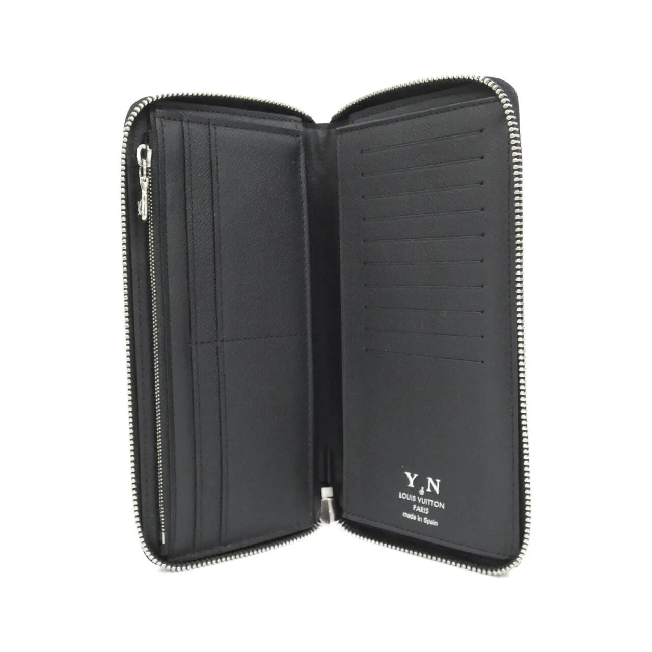 LOUIS VUITTON N63095 Wallet Damier Black Damier Rank A - Thumbnail 5