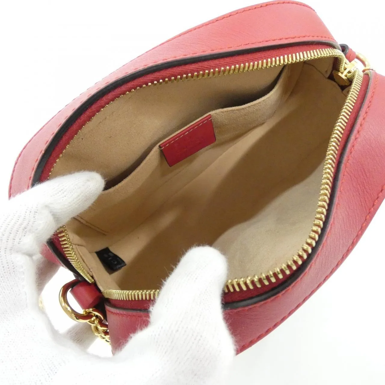 GUCCI 546313 KU2IG Shoulder Canvas 黑色 帆布 中古品A - 縮圖 9