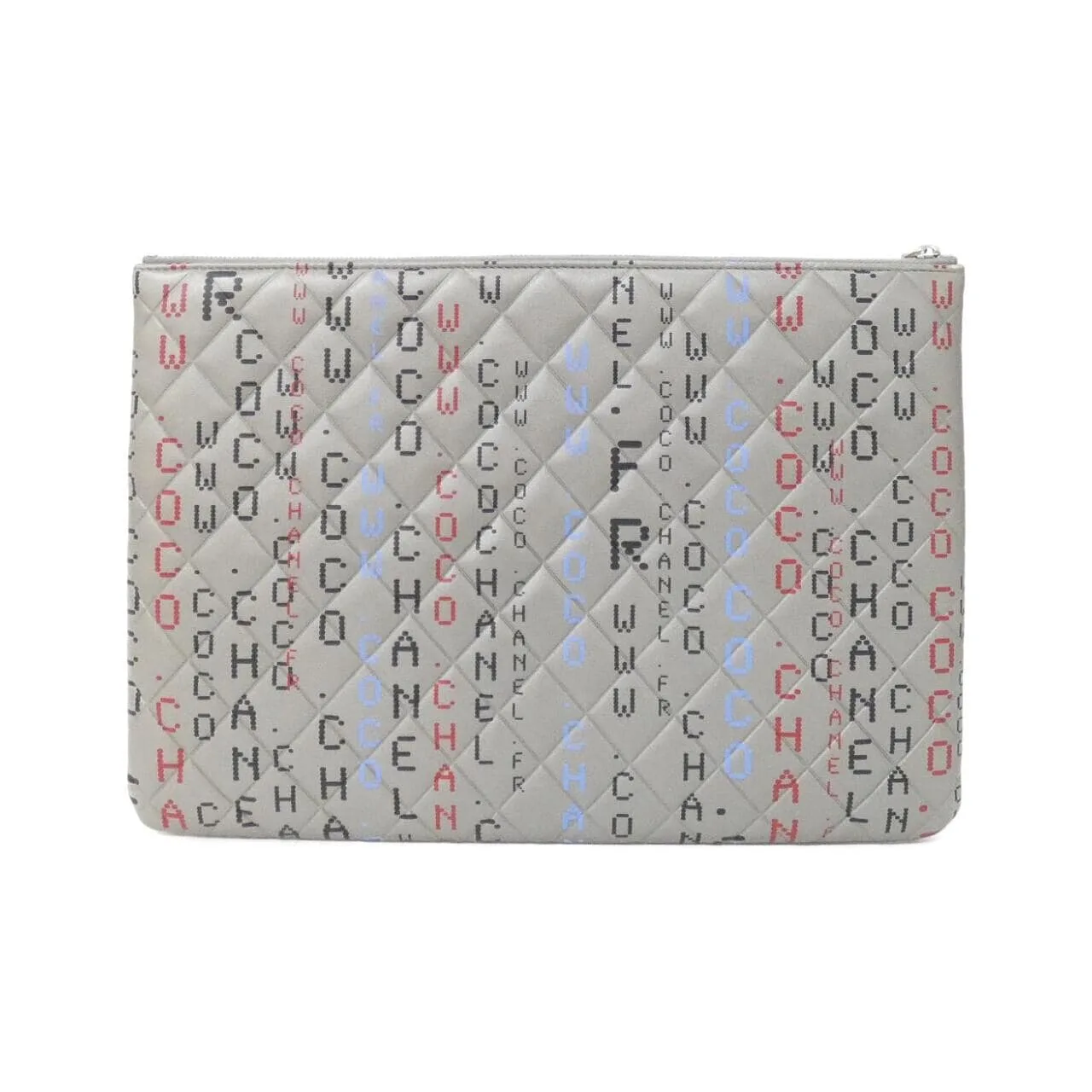 CHANEL 82659 Pouch Lambskin Black Lambskin Rank A - Thumbnail 2