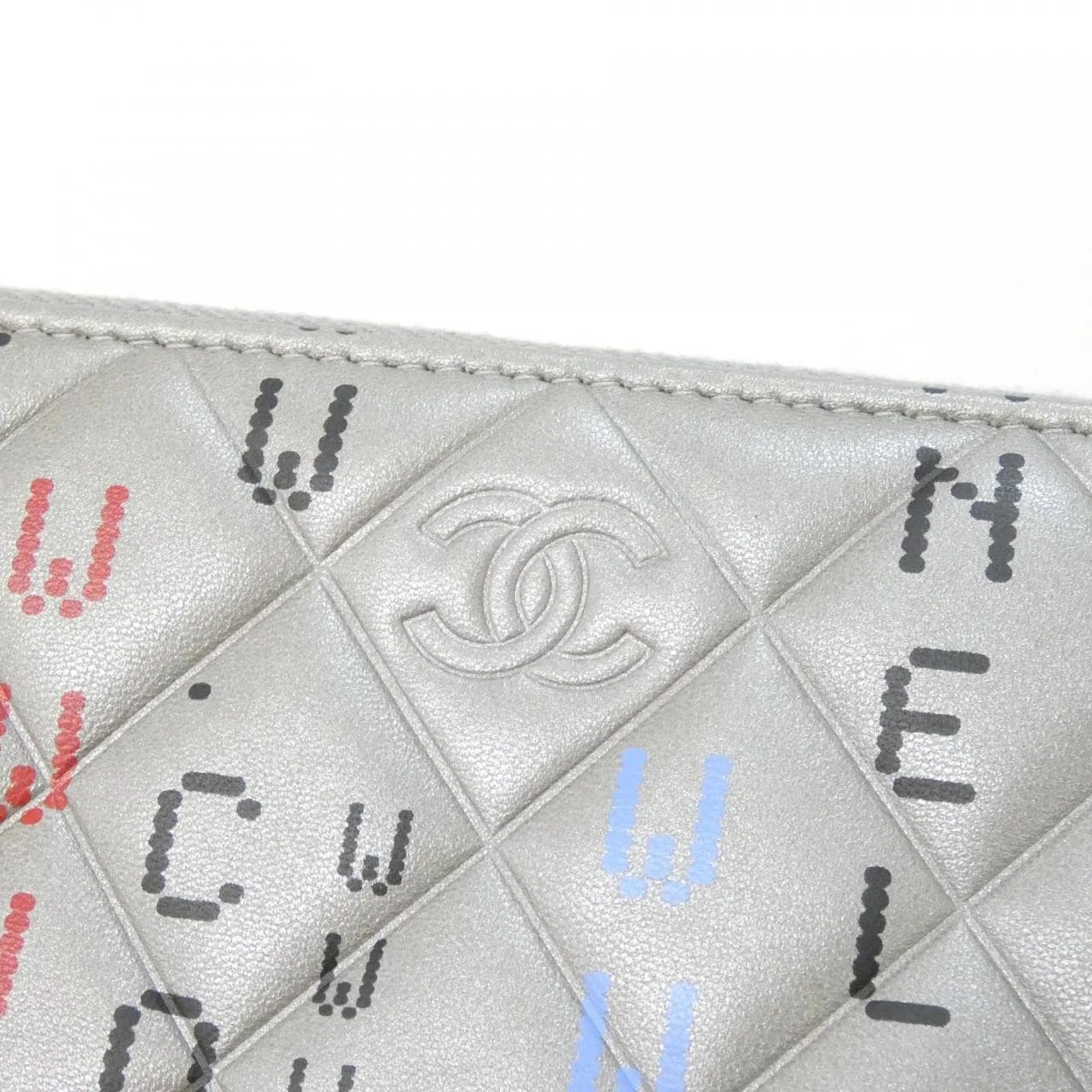 CHANEL 82659 Pouch Lambskin Black Lambskin Rank A - Thumbnail 4