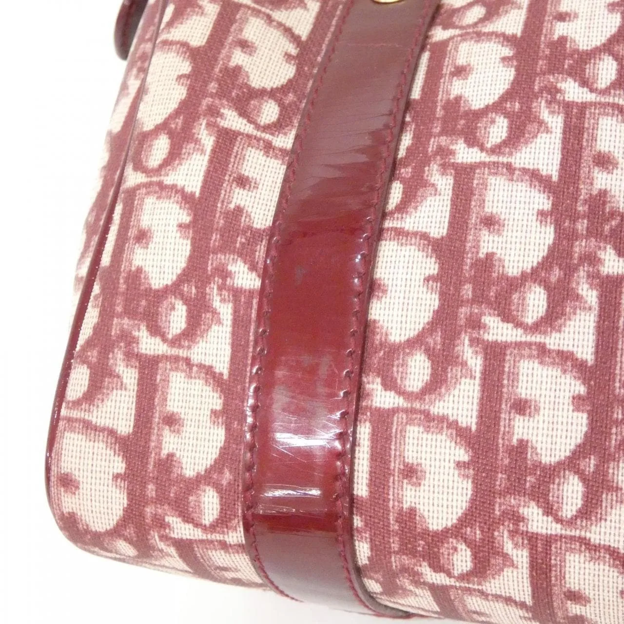 DIOR Boston 酒紅色 中古品B - 縮圖 3