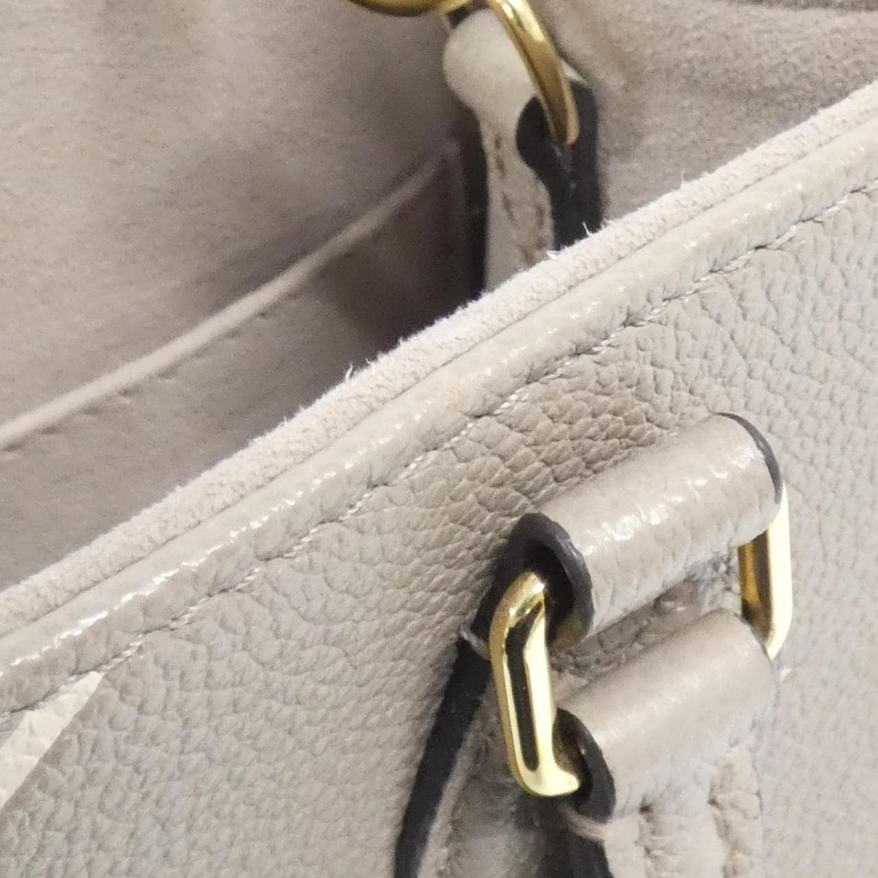 LOUIS VUITTON OnTheGo M45779 Handbag Monogram Black Monogram - Thumbnail 6