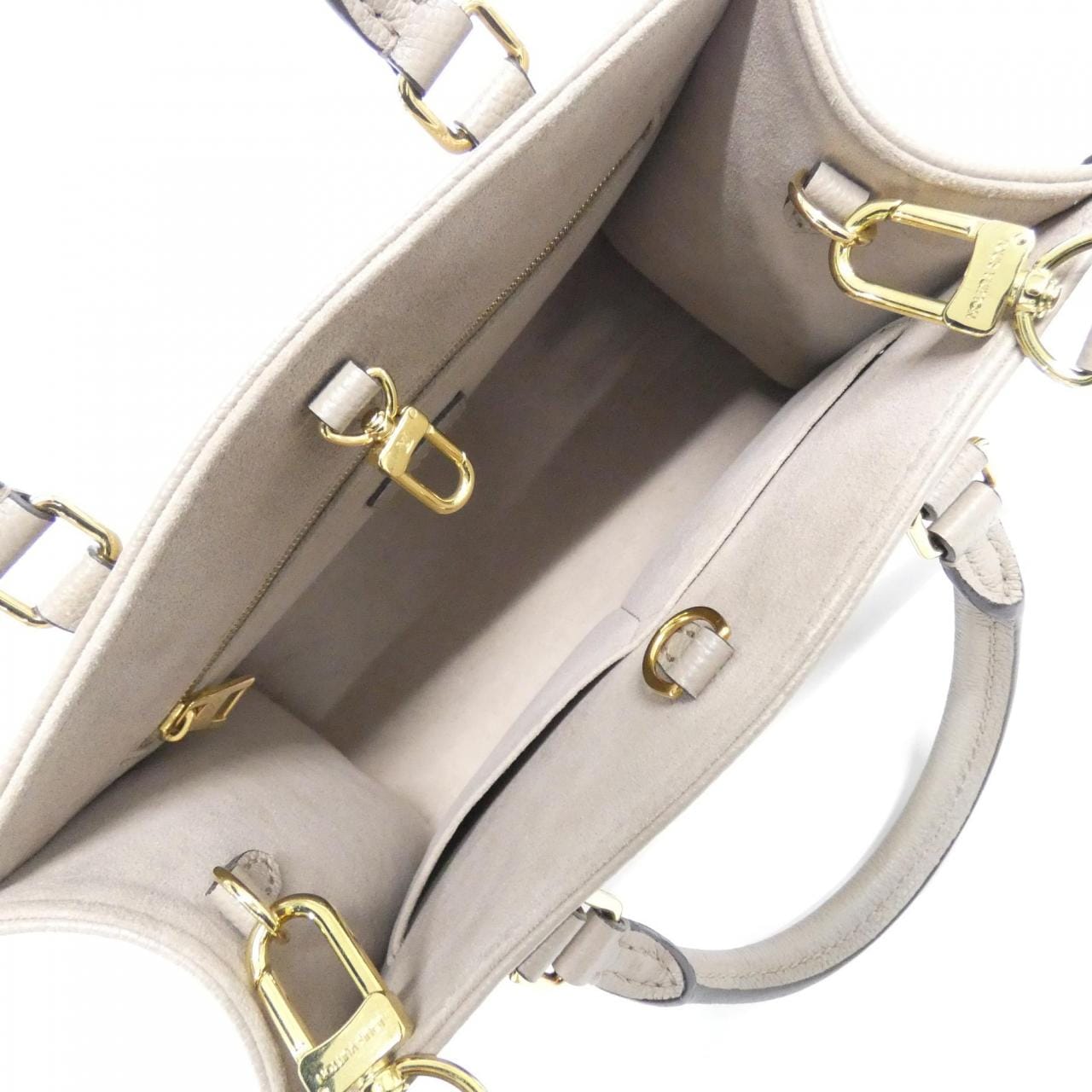 LOUIS VUITTON OnTheGo M45779 Handbag Monogram Black Monogram - Thumbnail 9