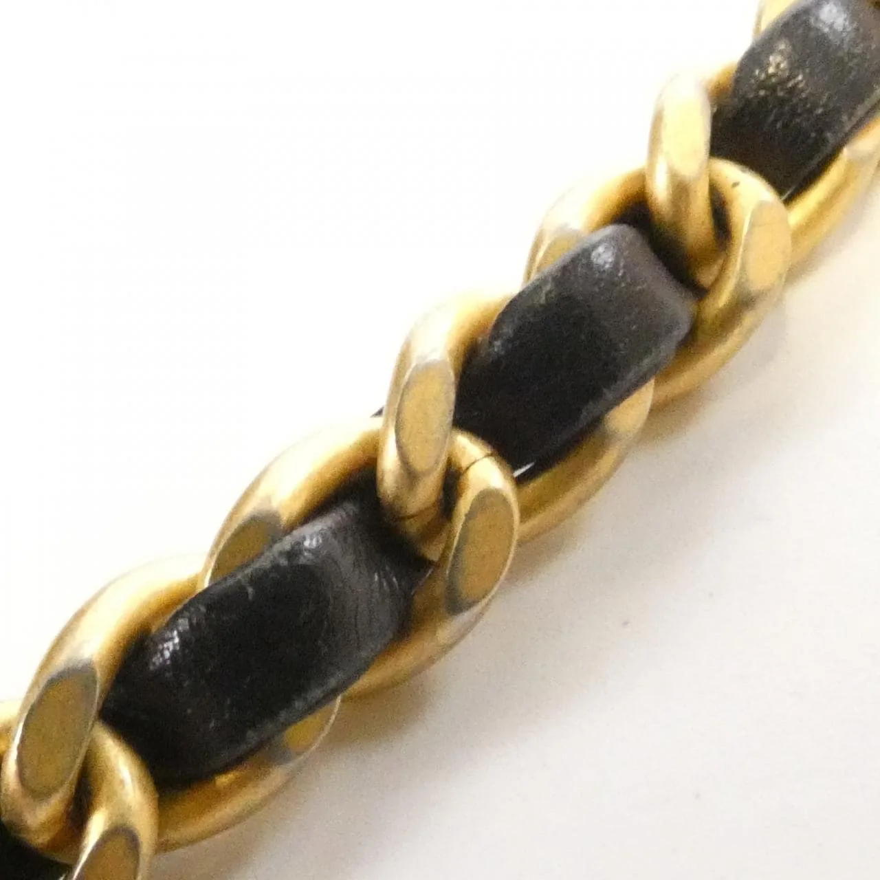 CHANEL 93342 Shoulder Grained Calfskin 黑色 荔枝紋牛皮 中古品B - 縮圖 7