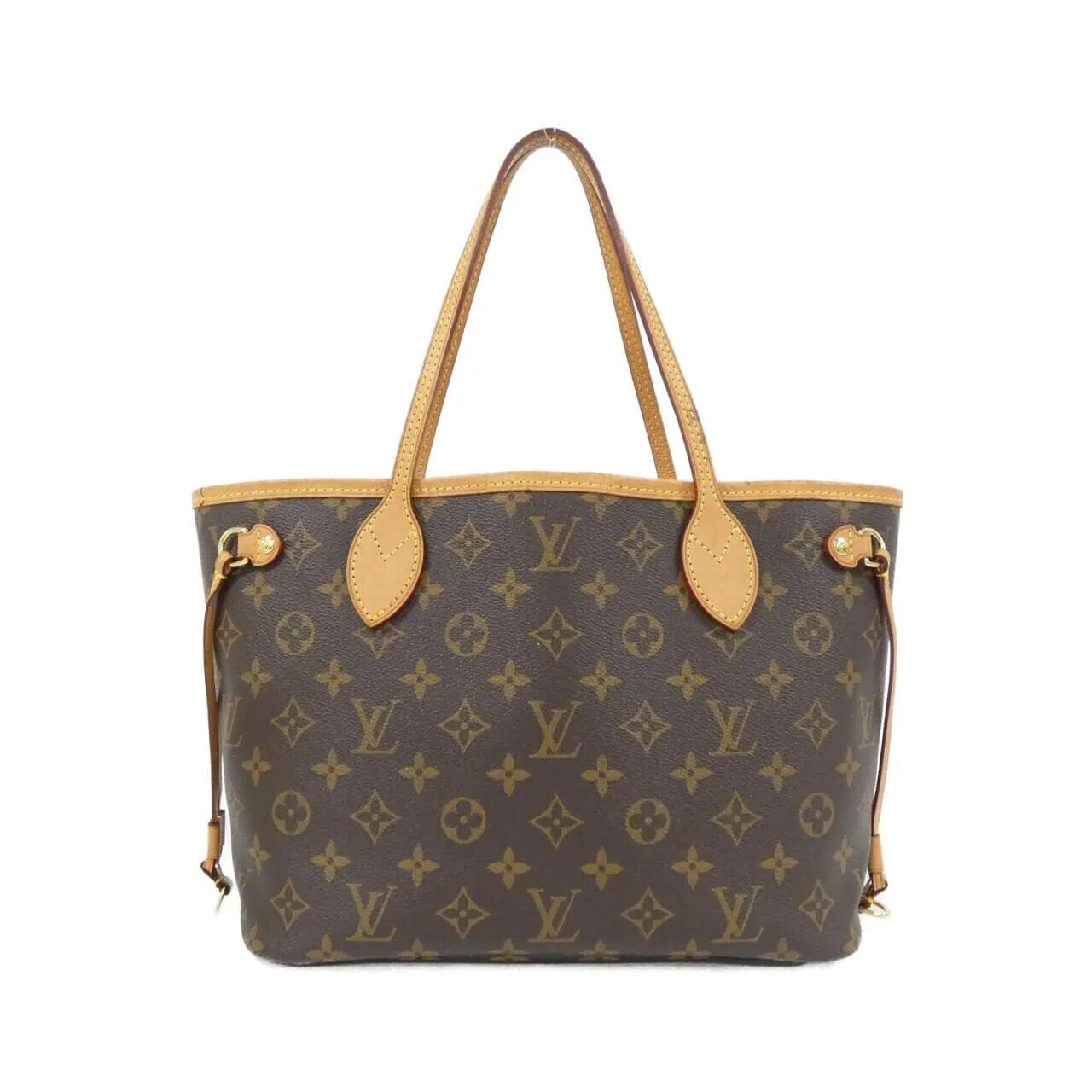LOUIS VUITTON Neverfull M41245 Tote Monogram Black