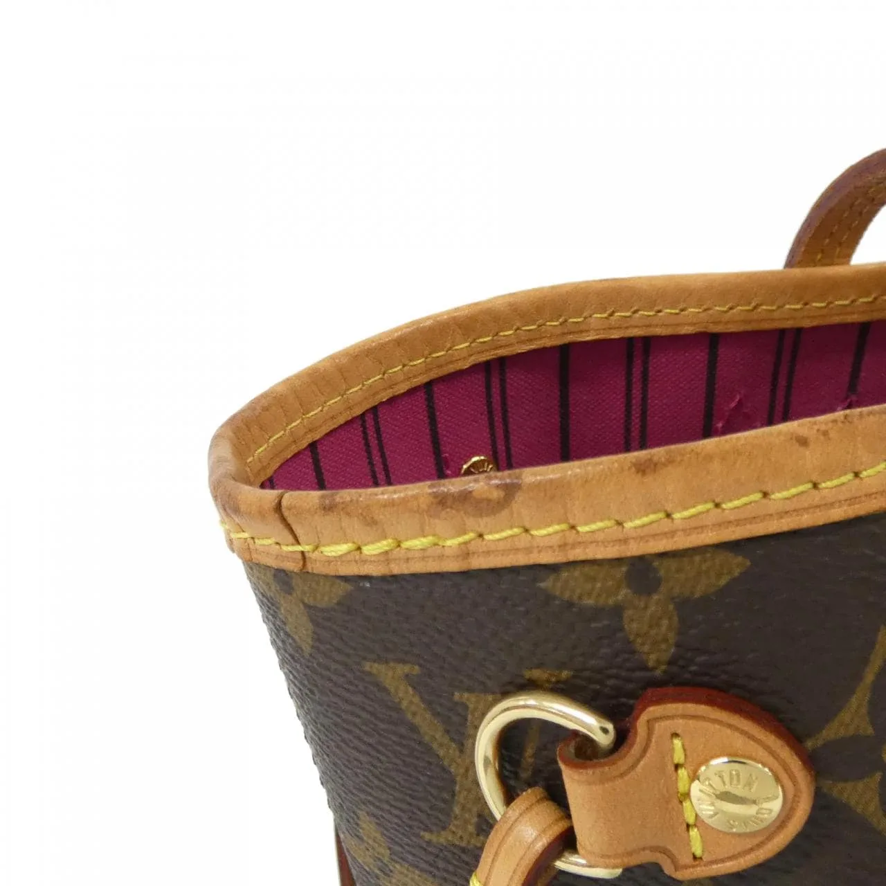 LOUIS VUITTON Neverfull M41245 Tote Monogram Black Monogram Rank A - Thumbnail 3