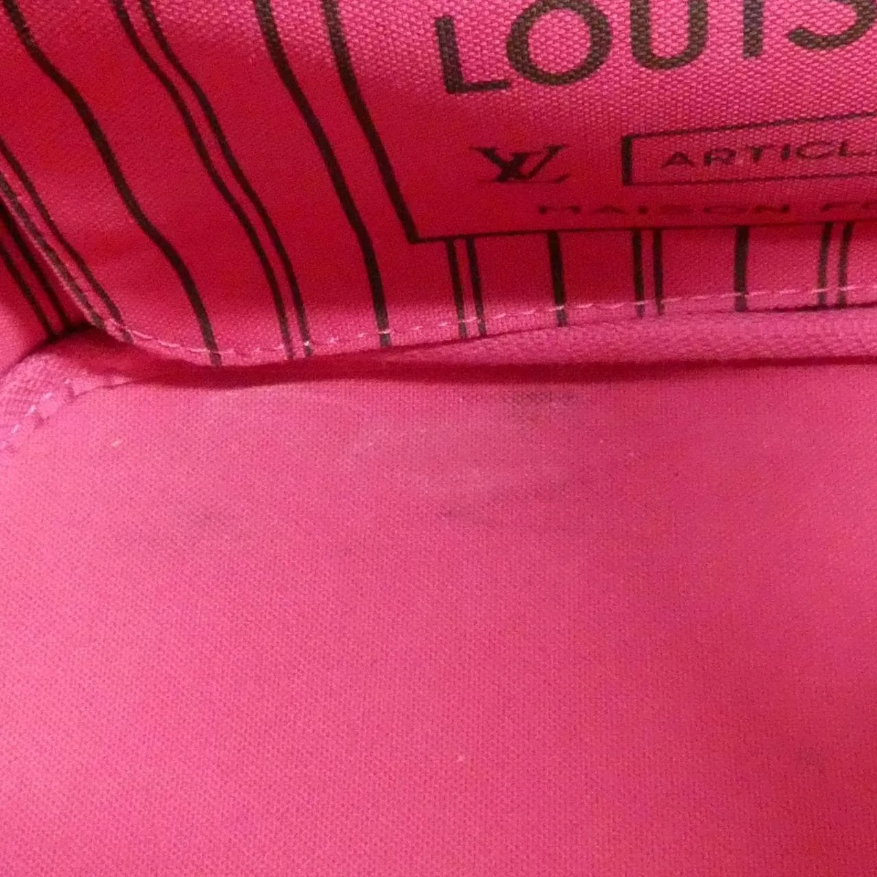 LOUIS VUITTON Neverfull M41245 Tote Monogram Black Monogram Rank A - Thumbnail 6