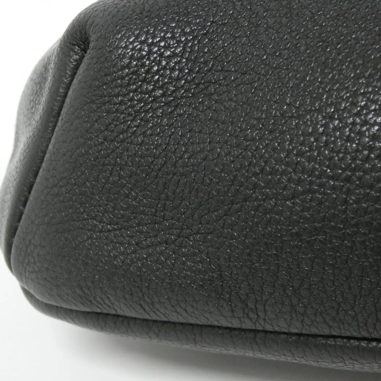 GUCCI 530412 0GCCT Belt Leather 黑色 皮革 中古品A - 縮圖 3