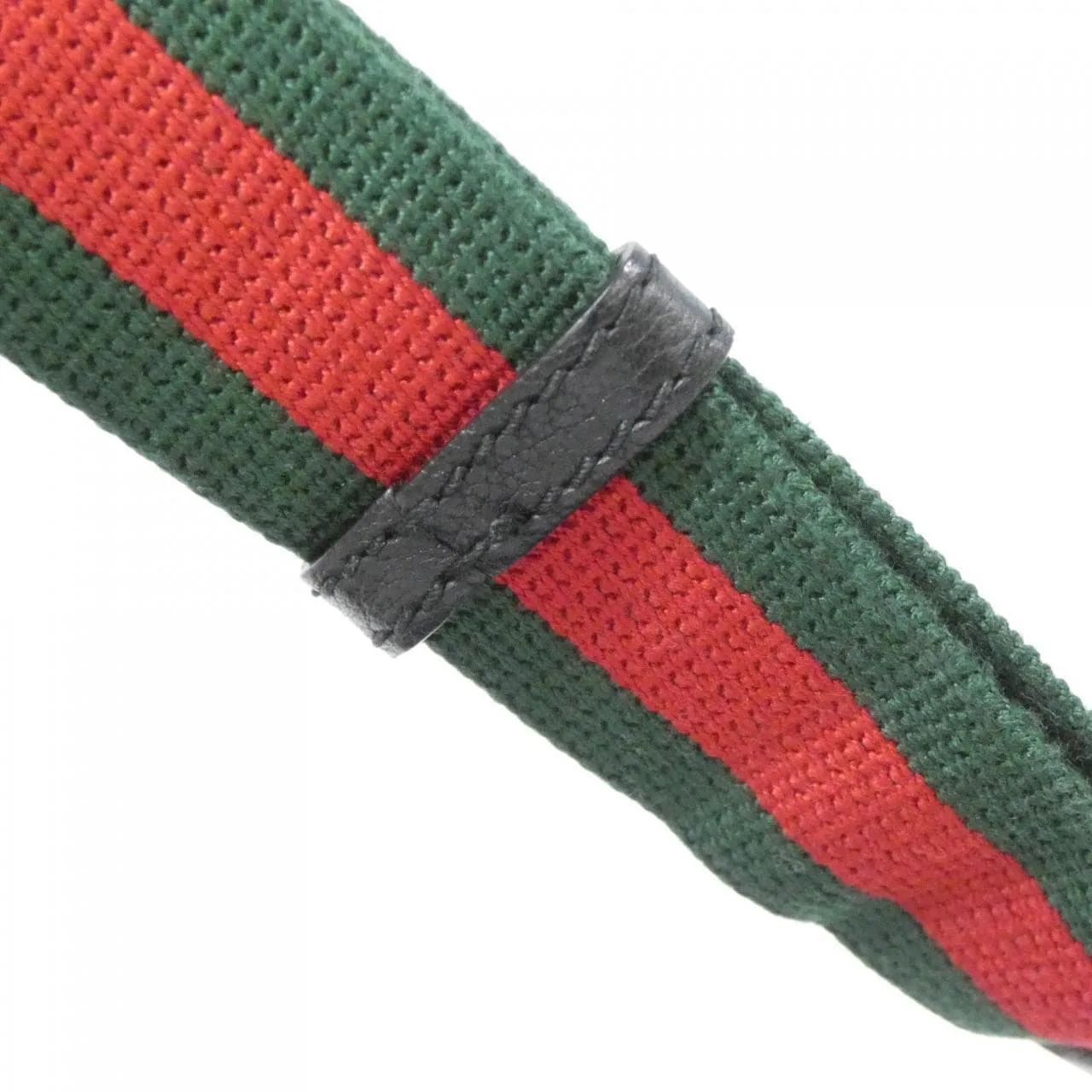 GUCCI 530412 0GCCT Belt Leather 黑色 皮革 中古品A - 縮圖 6