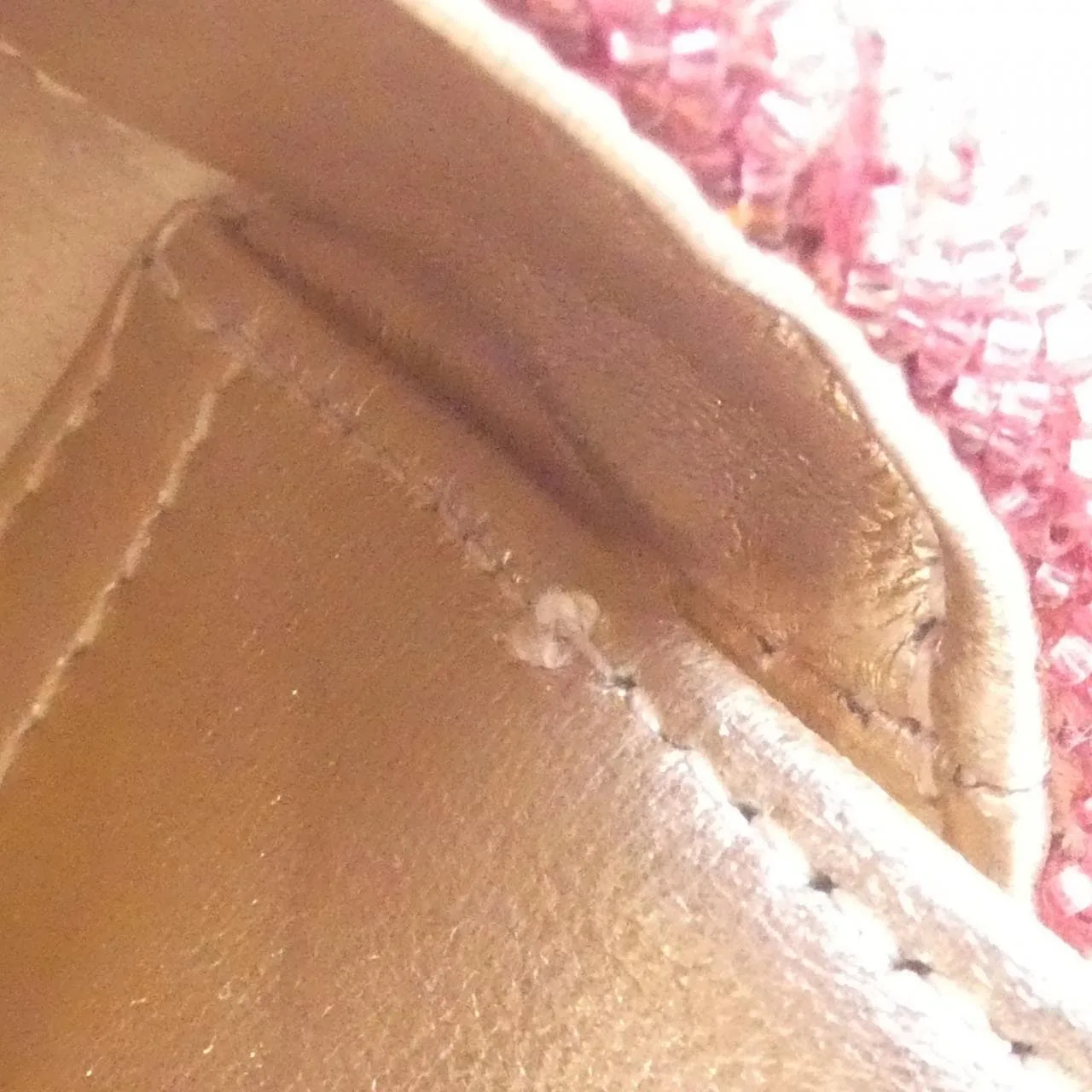 DIOR Lady Dior M0505ORHR Handbag Satin 黑色 緞面 中古品B - 縮圖 10