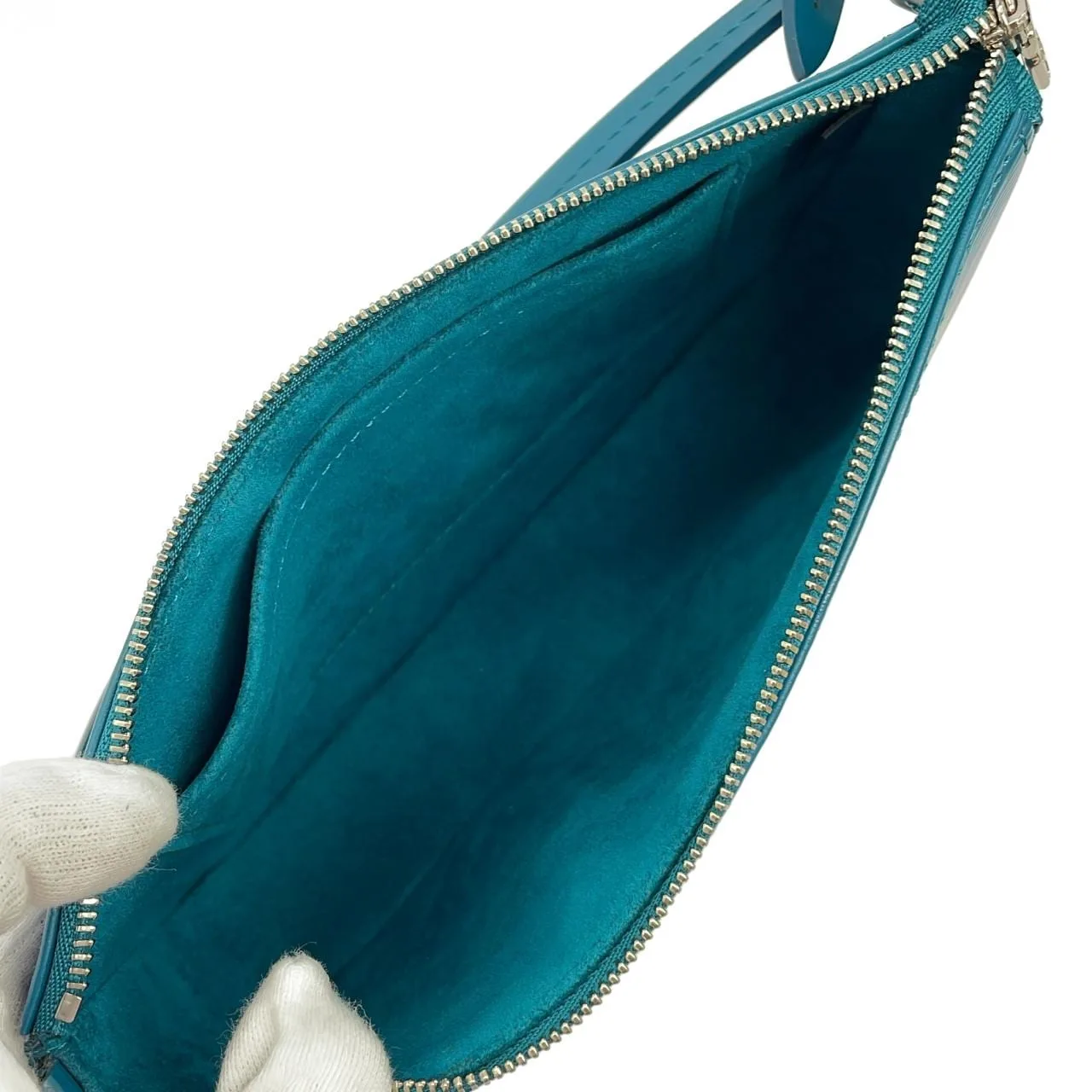 LOUIS VUITTON Pochette M40823 Pochette Epi 黑色 Epi 中古品A - 縮圖 7