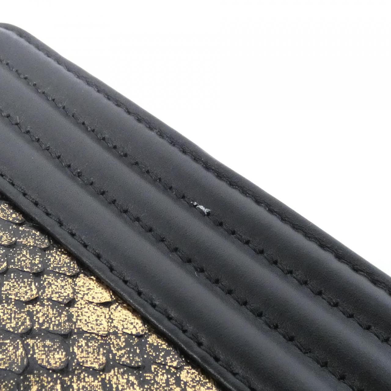 CHANEL Boy Chanel 67086 Shoulder Python Black Python - Thumbnail 4