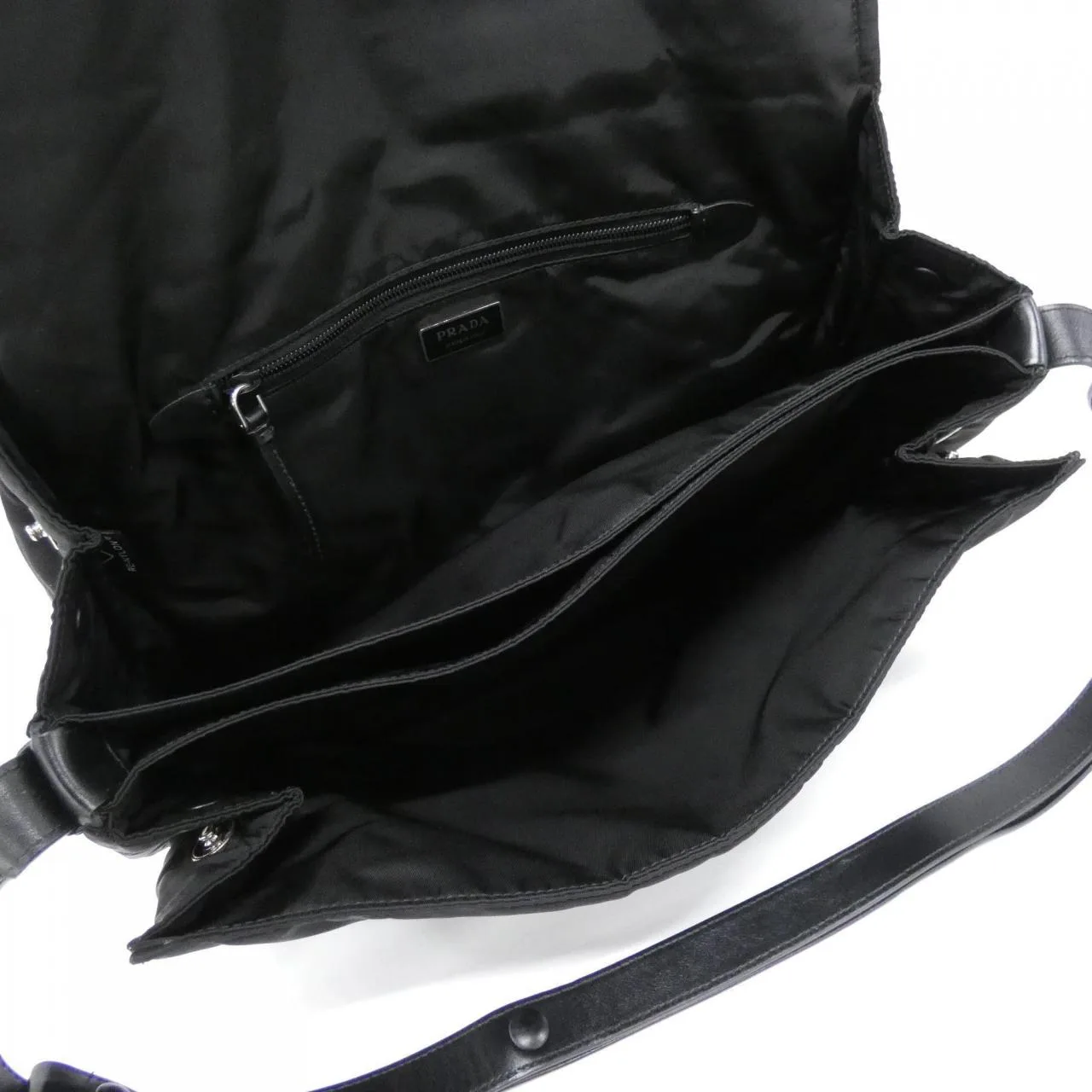 PRADA 1BD256 Shoulder Black Rank A - Thumbnail 8