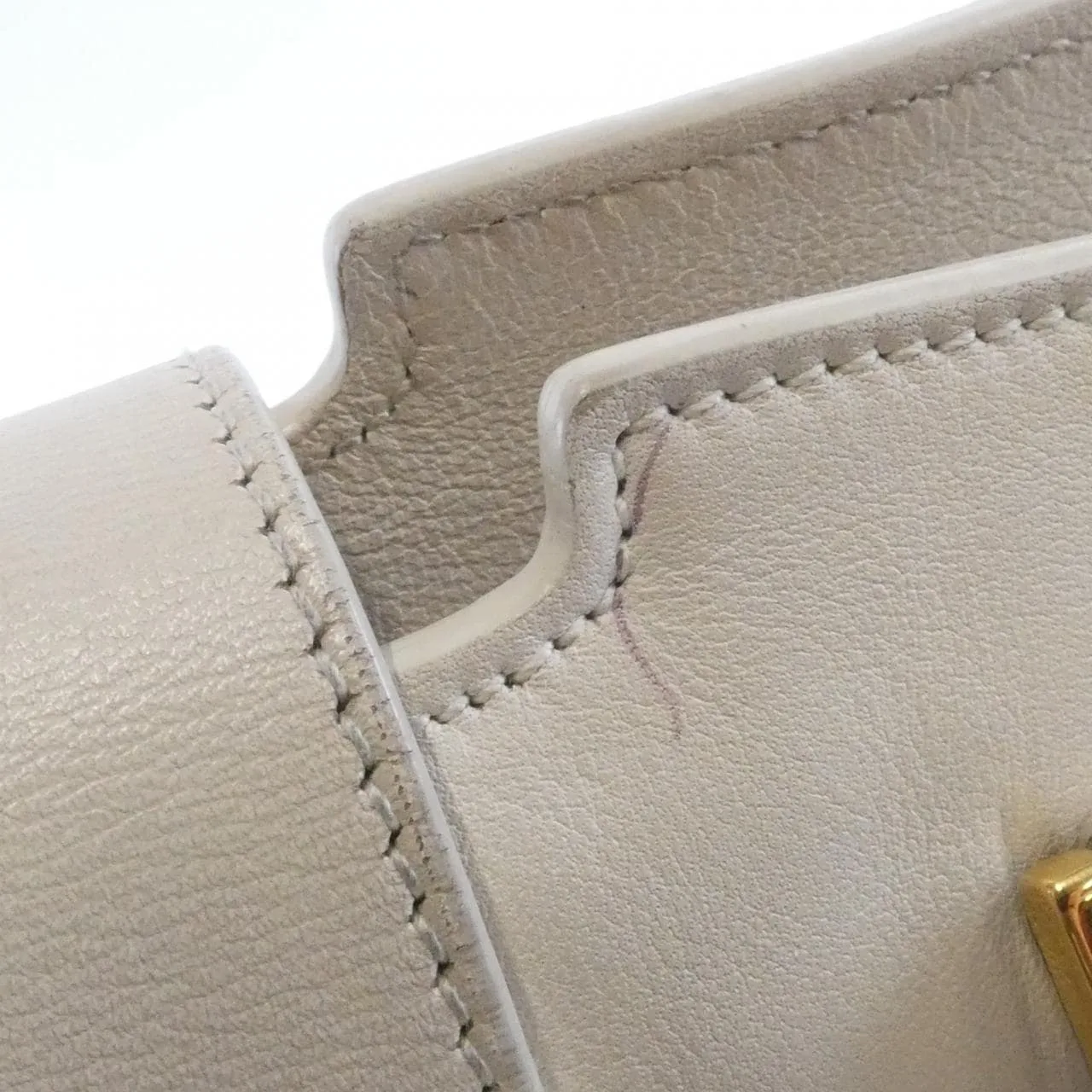 SAINT LAURENT Cabas 400914 BJ50J Handbag Monogram 黑色 Monogram 中古品B - 縮圖 5