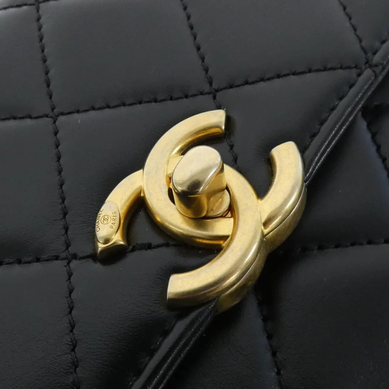 CHANEL AS2615 Shoulder Black Rank A - Thumbnail 7