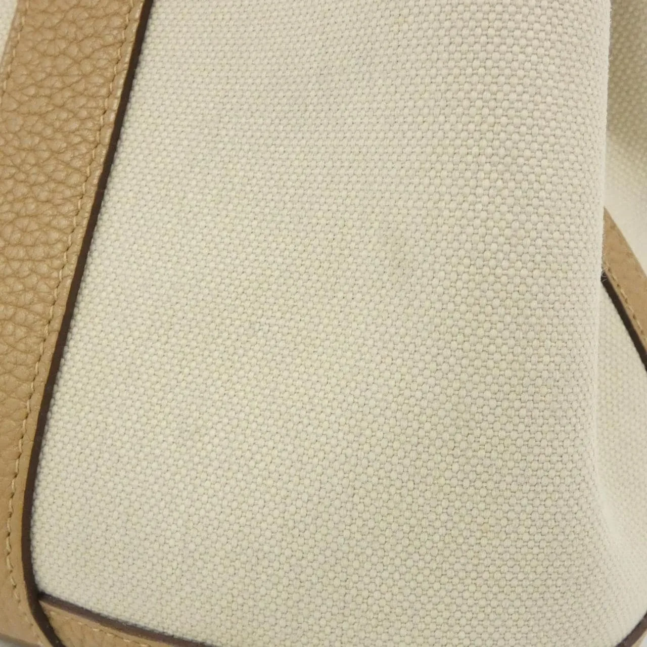 HERMES Garden Party 069573CK Tote 黑色 中古品B - 縮圖 3