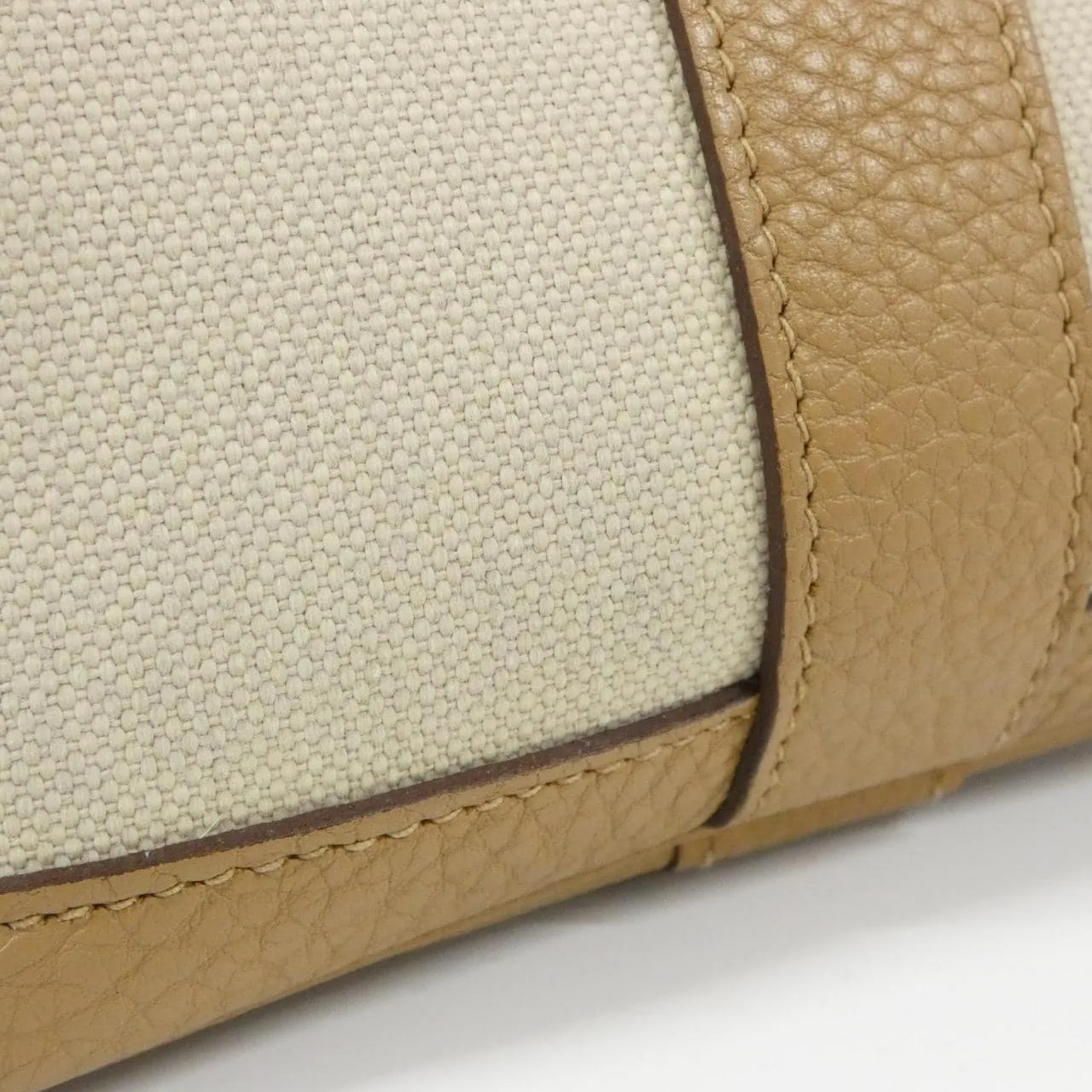 HERMES Garden Party 069573CK Tote 黑色 中古品B - 縮圖 4