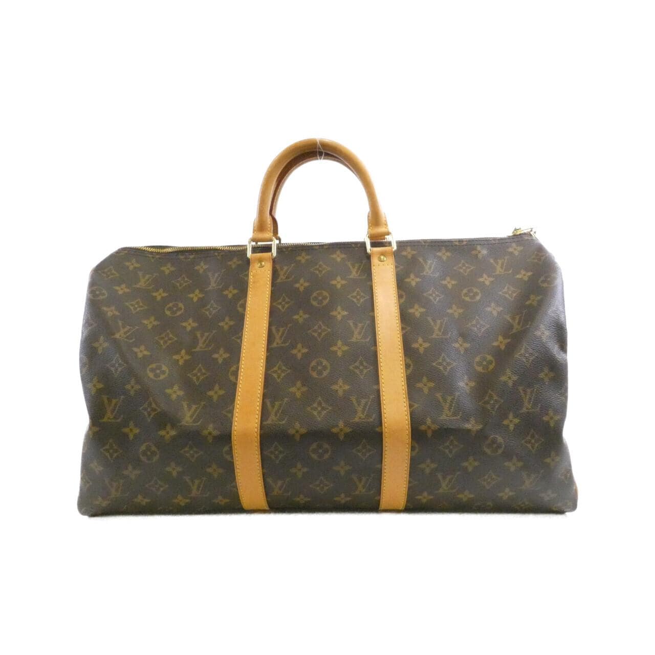 LOUIS VUITTON Keepall M41426 Boston Monogram Black