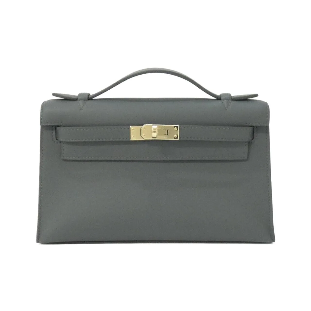 HERMES 049417CP Handbag Swift Black