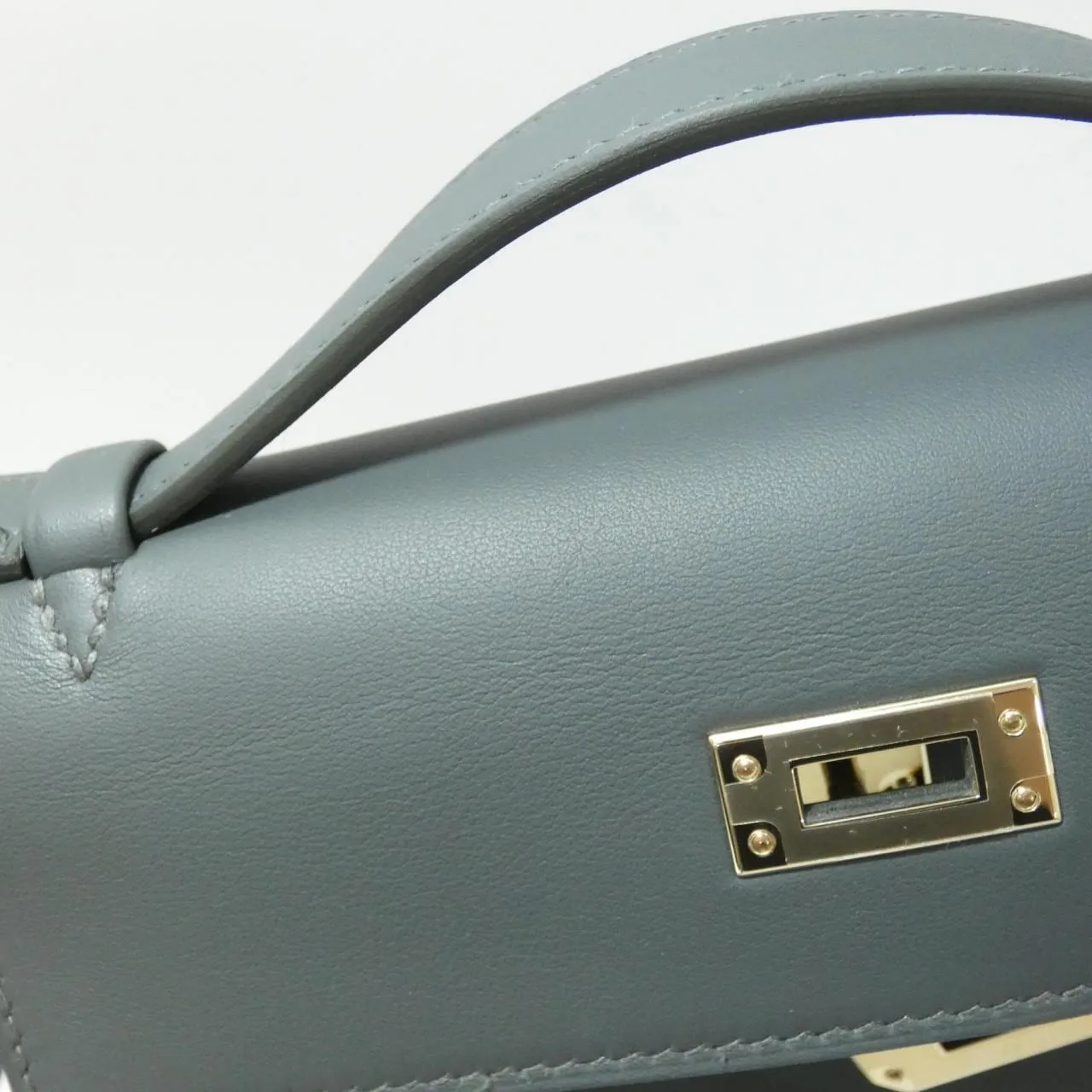 HERMES 049417CP Handbag Swift Black Swift Leather - Thumbnail 4