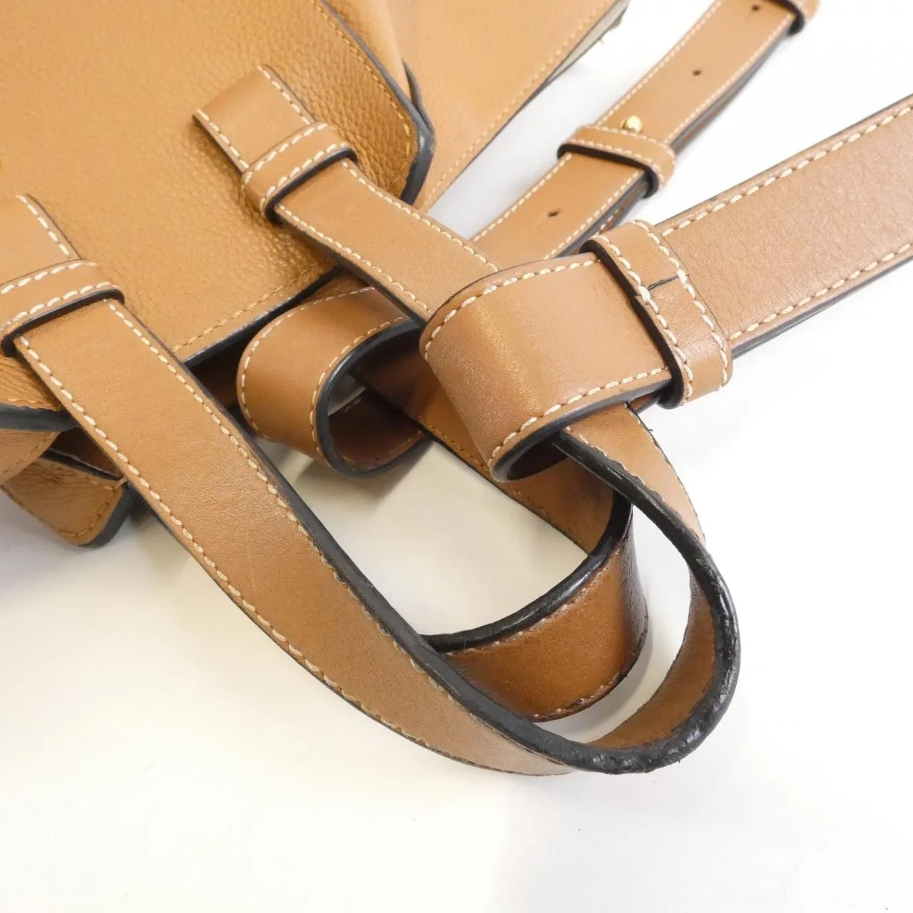 LOEWE Hammock 387 12KN60 Shoulder 黑色 中古品A - 縮圖 6