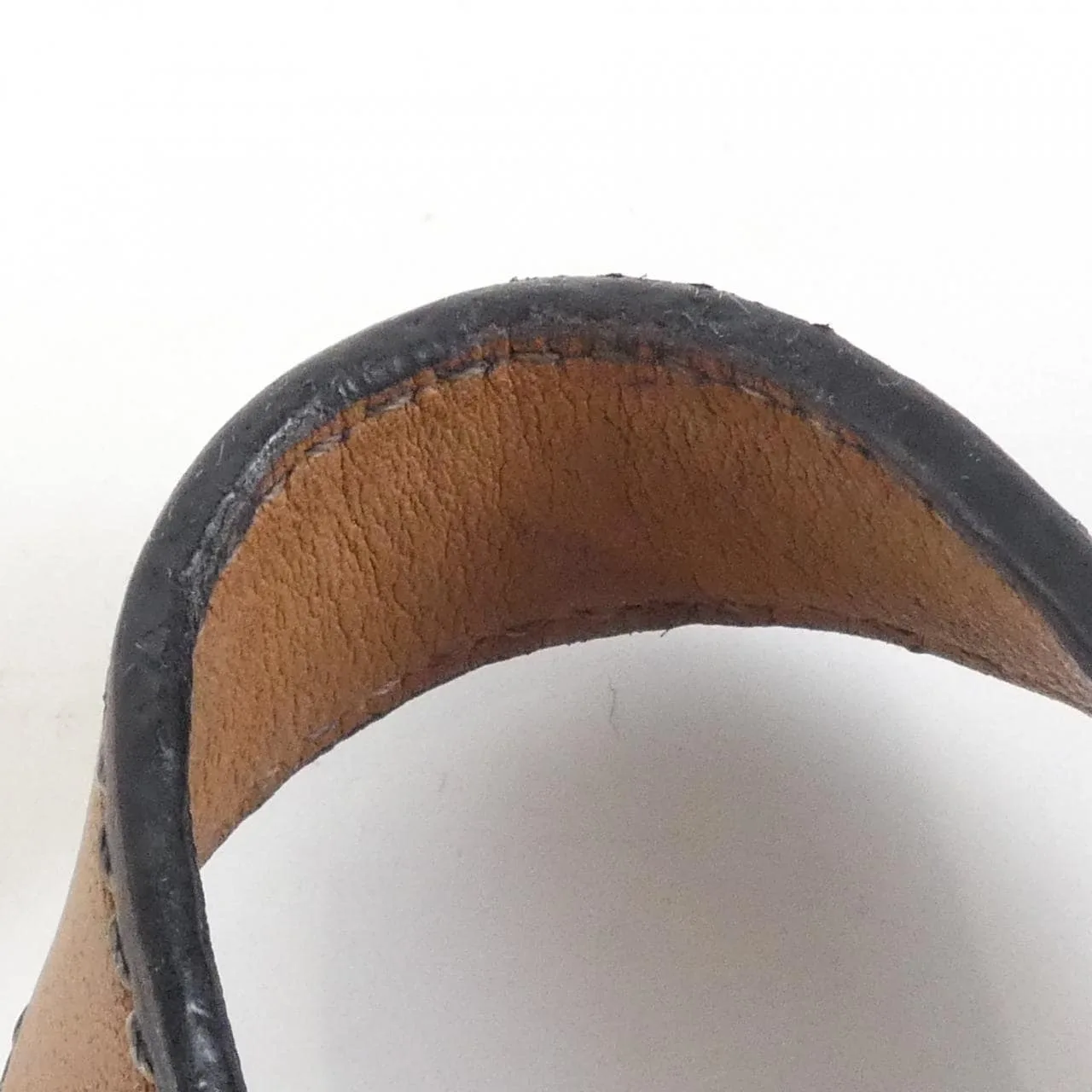 LOEWE Hammock 387 12KN60 Shoulder 黑色 中古品A - 縮圖 7