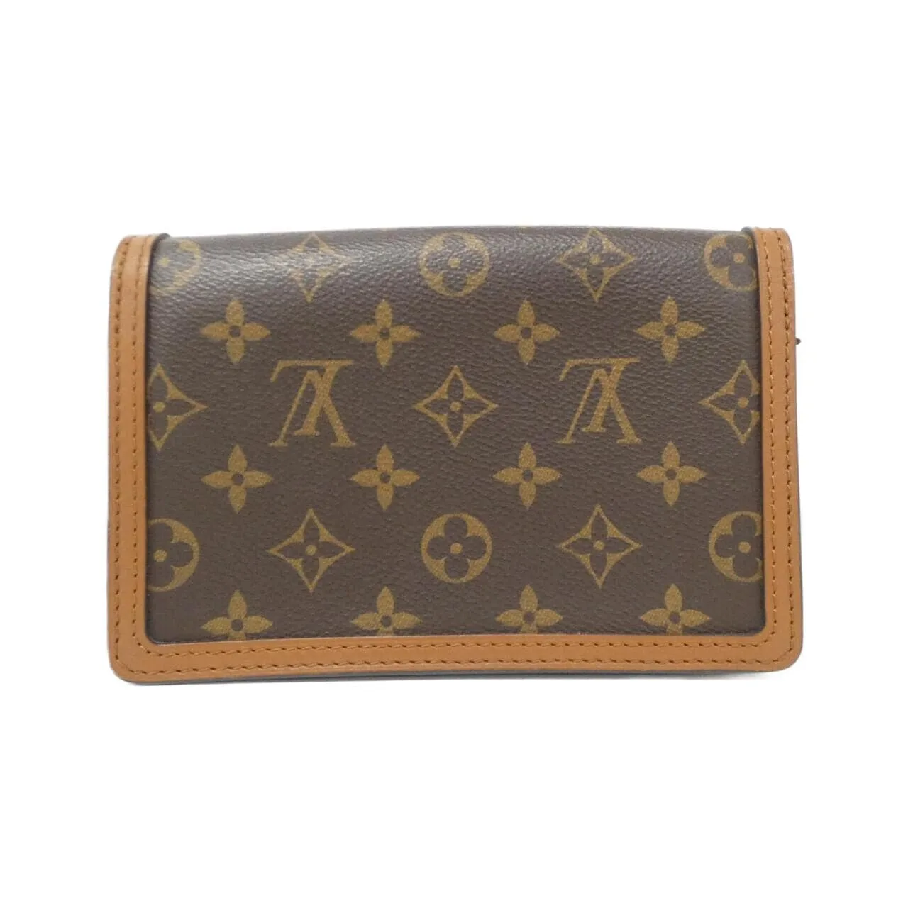 LOUIS VUITTON Dauphine M68746 Wallet Monogram Black Monogram Rank A - Thumbnail 2