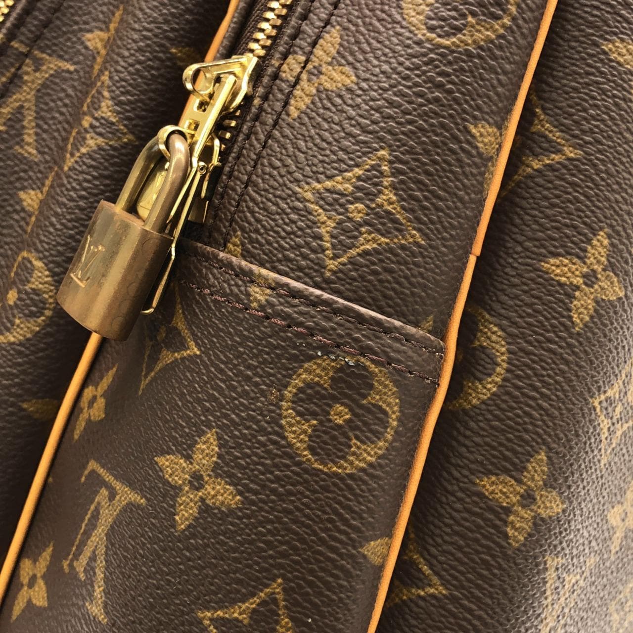 LOUIS VUITTON M41399 Boston Monogram Black Monogram - Thumbnail 4