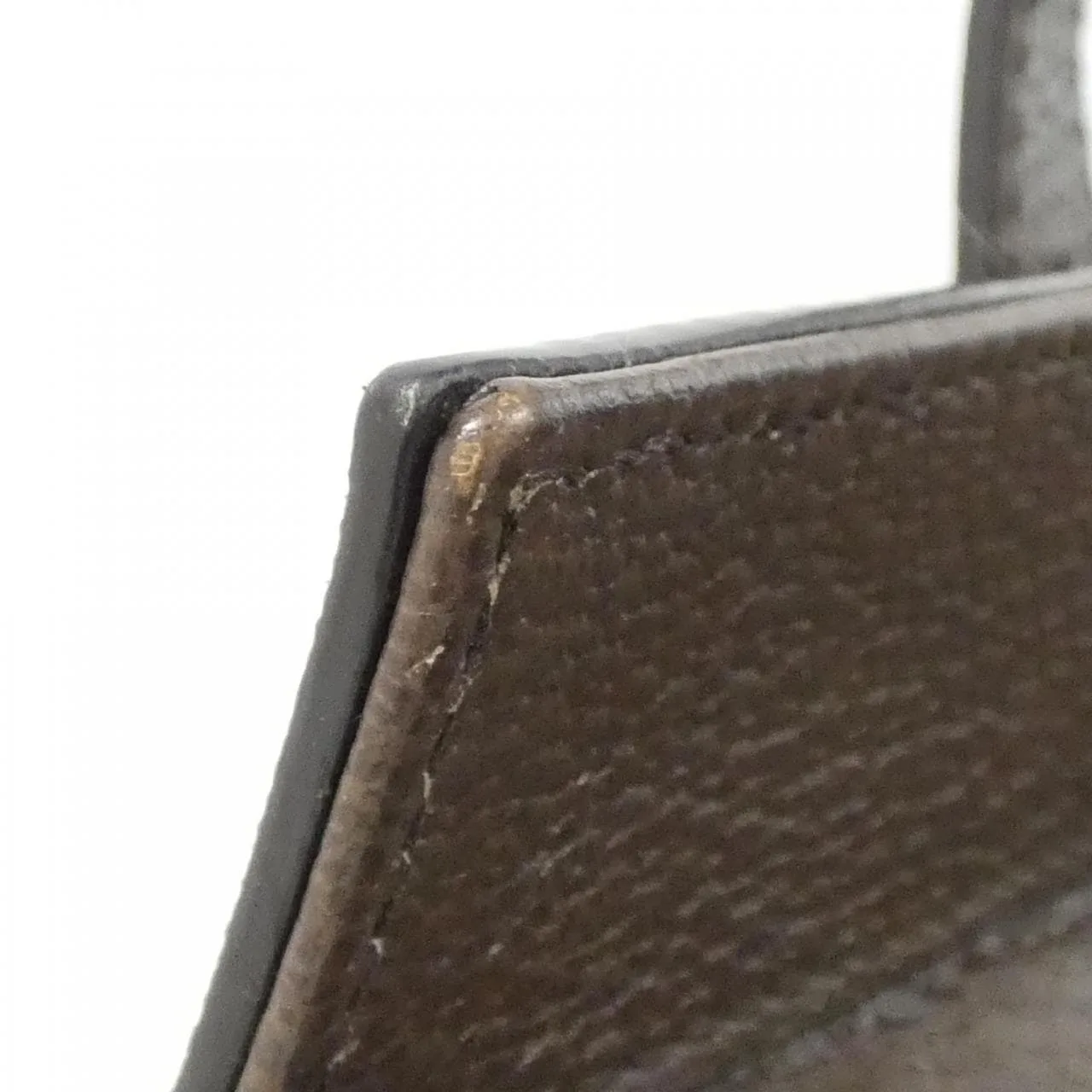 GUCCI 643814 92TDN Handbag Canvas 黑色 帆布 中古品A - 縮圖 6