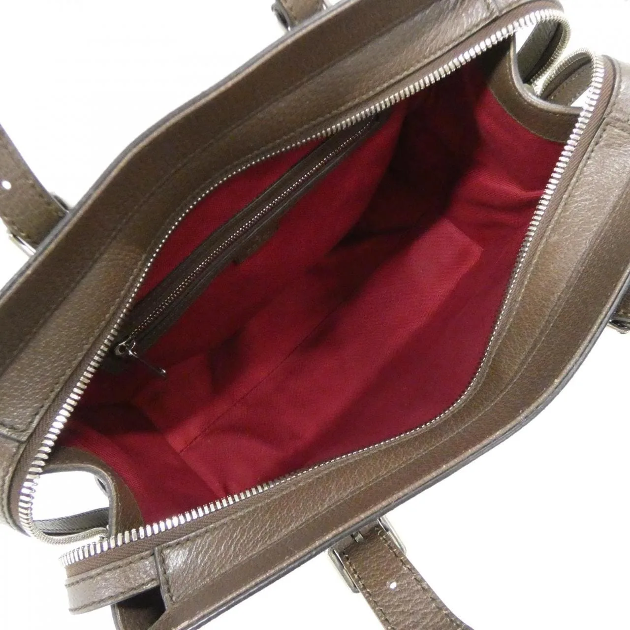 GUCCI 643814 92TDN Handbag Canvas 黑色 帆布 中古品A - 縮圖 10