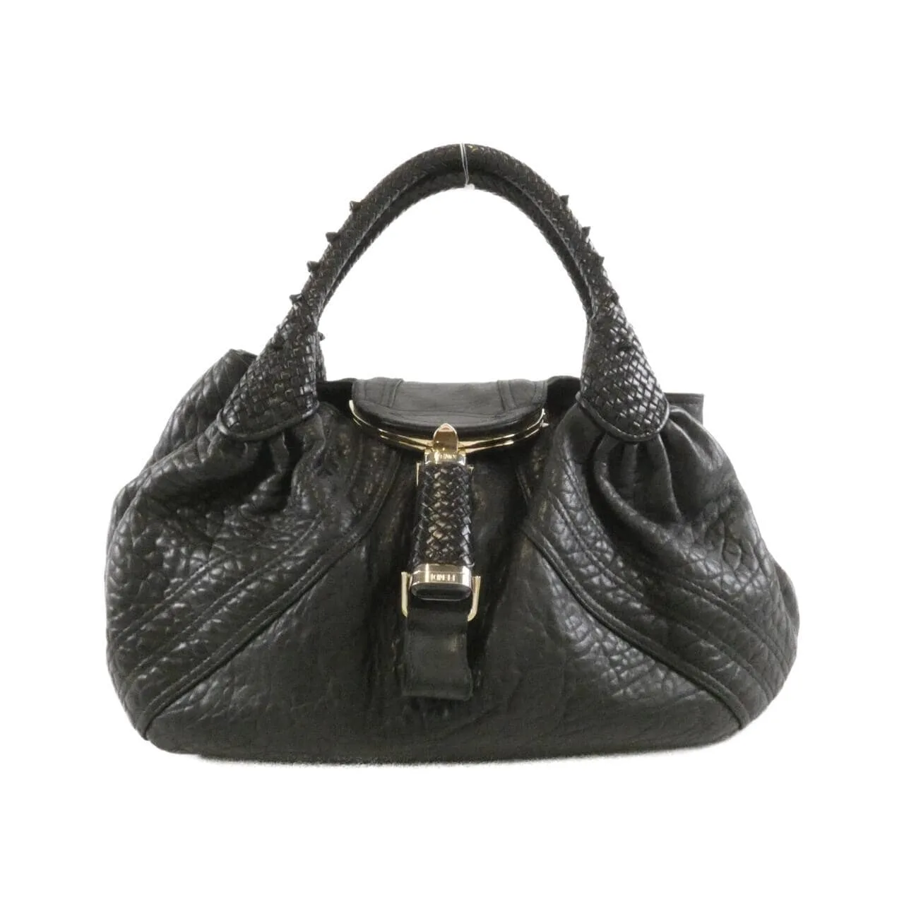 FENDI Baguette 8BR511 RQ1 Shoulder Leather