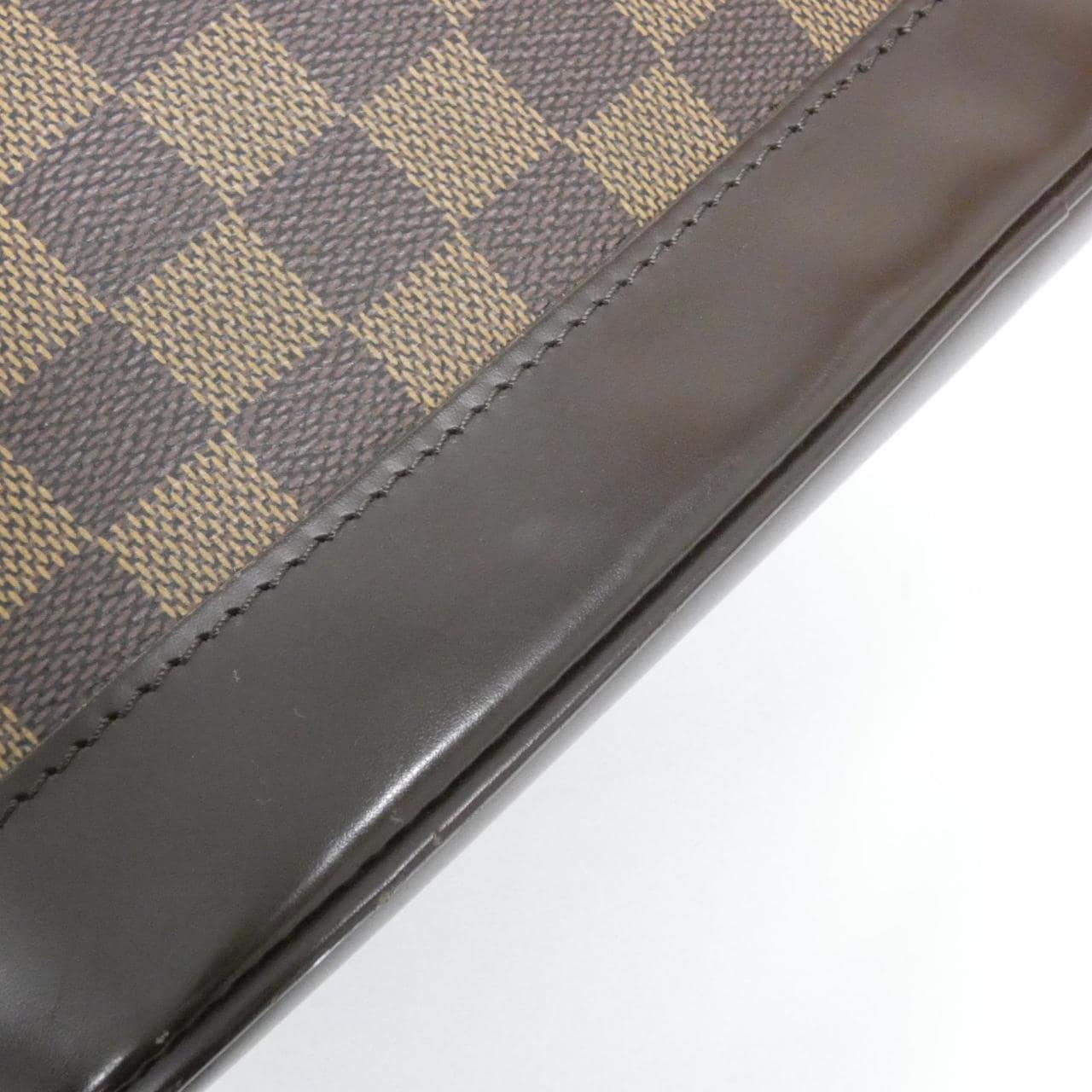 LOUIS VUITTON Alma N51131 Handbag Damier 黑色 Damier 中古品A - 縮圖 3