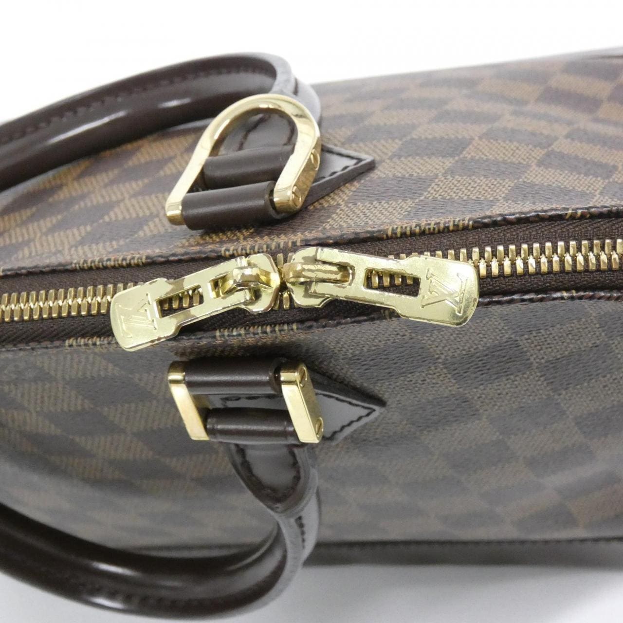 LOUIS VUITTON Alma N51131 Handbag Damier 黑色 Damier 中古品A - 縮圖 4
