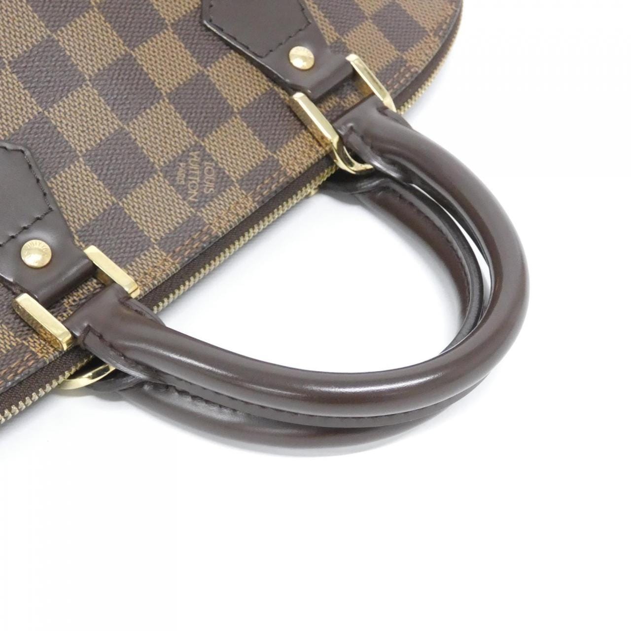LOUIS VUITTON Alma N51131 Handbag Damier 黑色 Damier 中古品A - 縮圖 6
