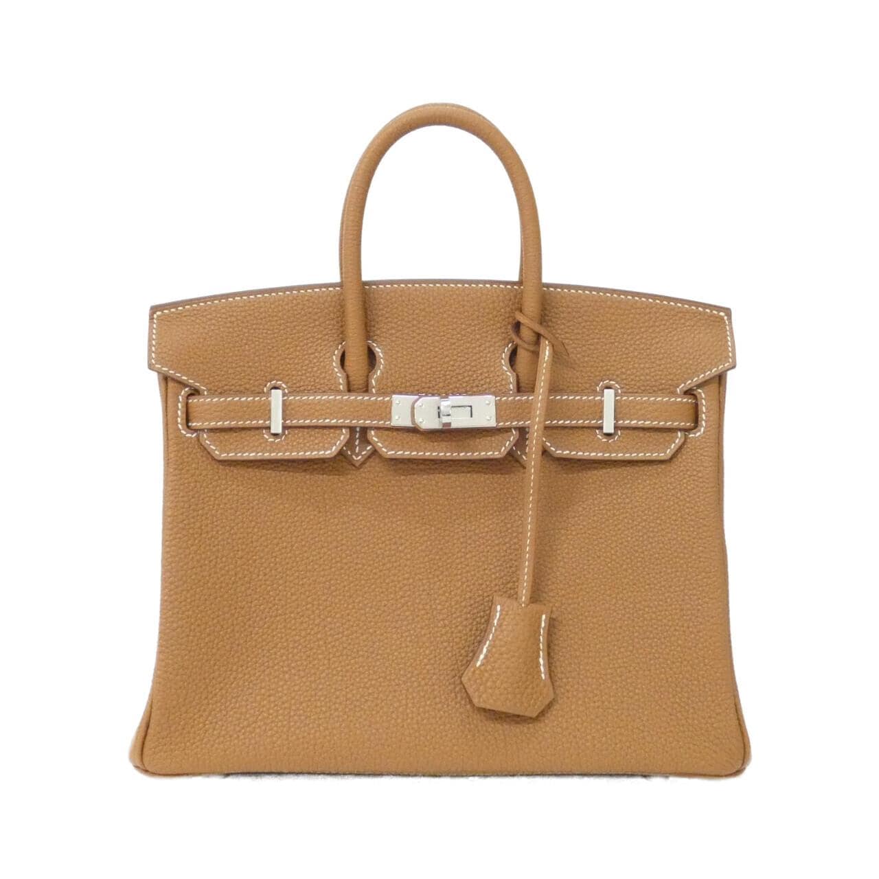 HERMES 041344CK Bag Togo Gold