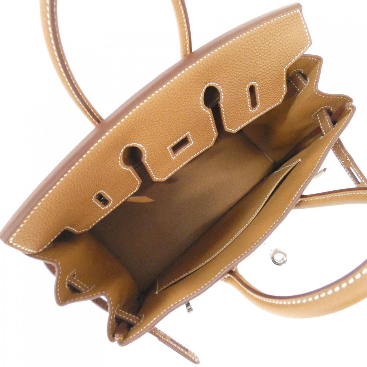 HERMES 041344CK Bag Togo 金色 Togo 牛皮 - 縮圖 6