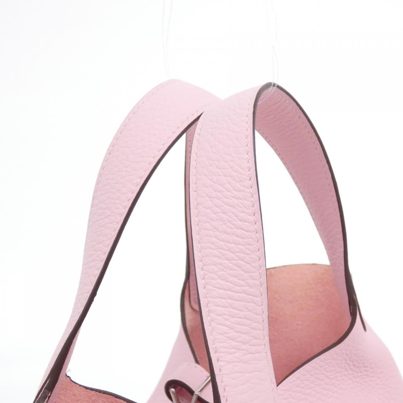 HERMES 056289CK Bag Clemence Black Clemence Leather - Thumbnail 4