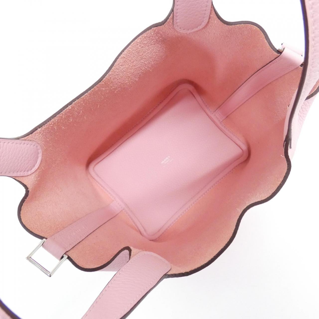 HERMES 056289CK Bag Clemence Black Clemence Leather - Thumbnail 5