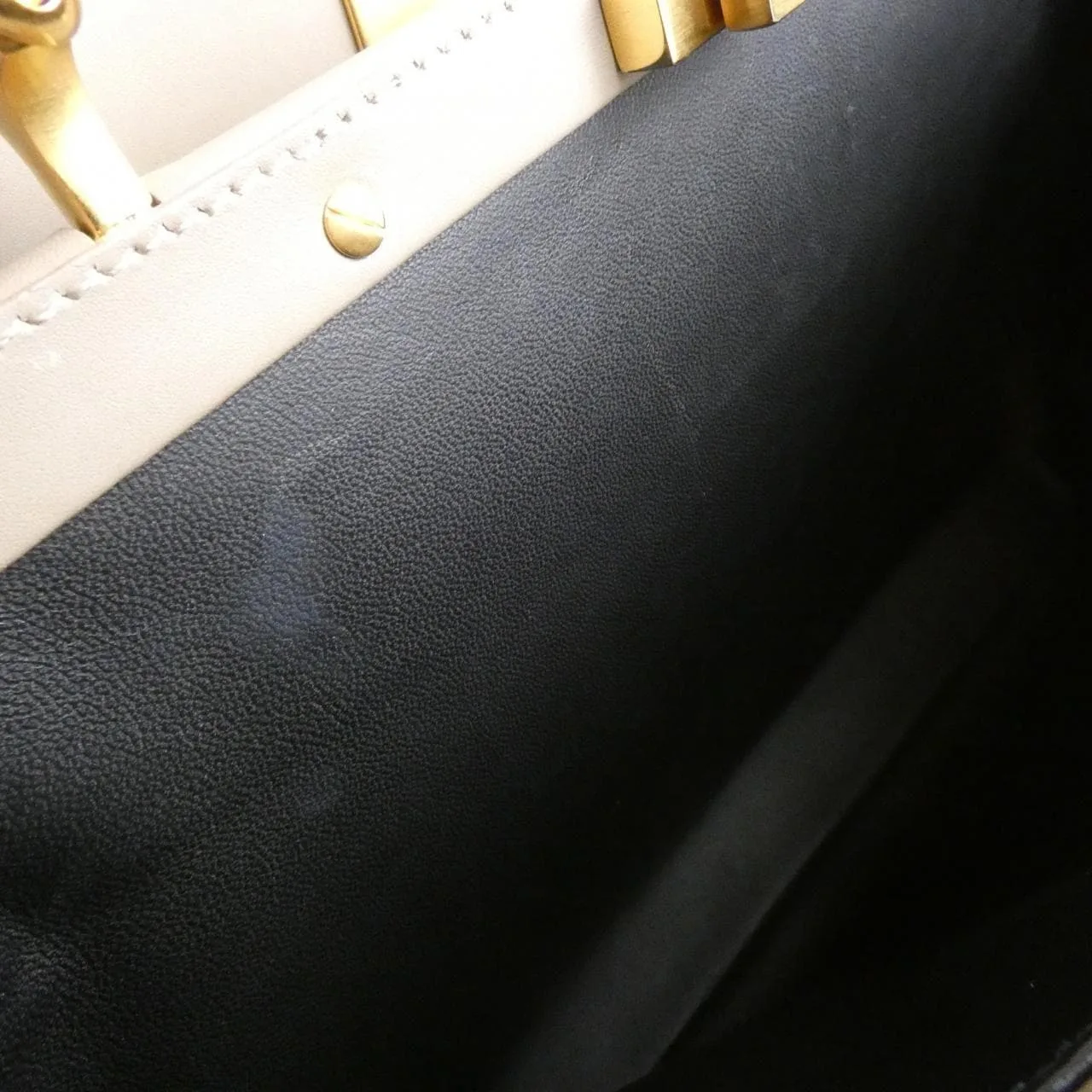 FENDI Peekaboo 8BN226 K4L Handbag 黑色 中古品A - 縮圖 7