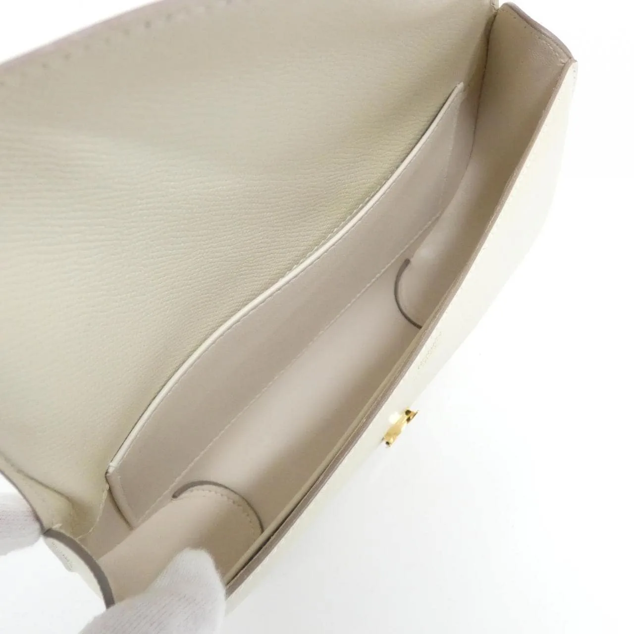 HERMES 071267CC Handbag Epsom Black Epsom Leather - Thumbnail 5