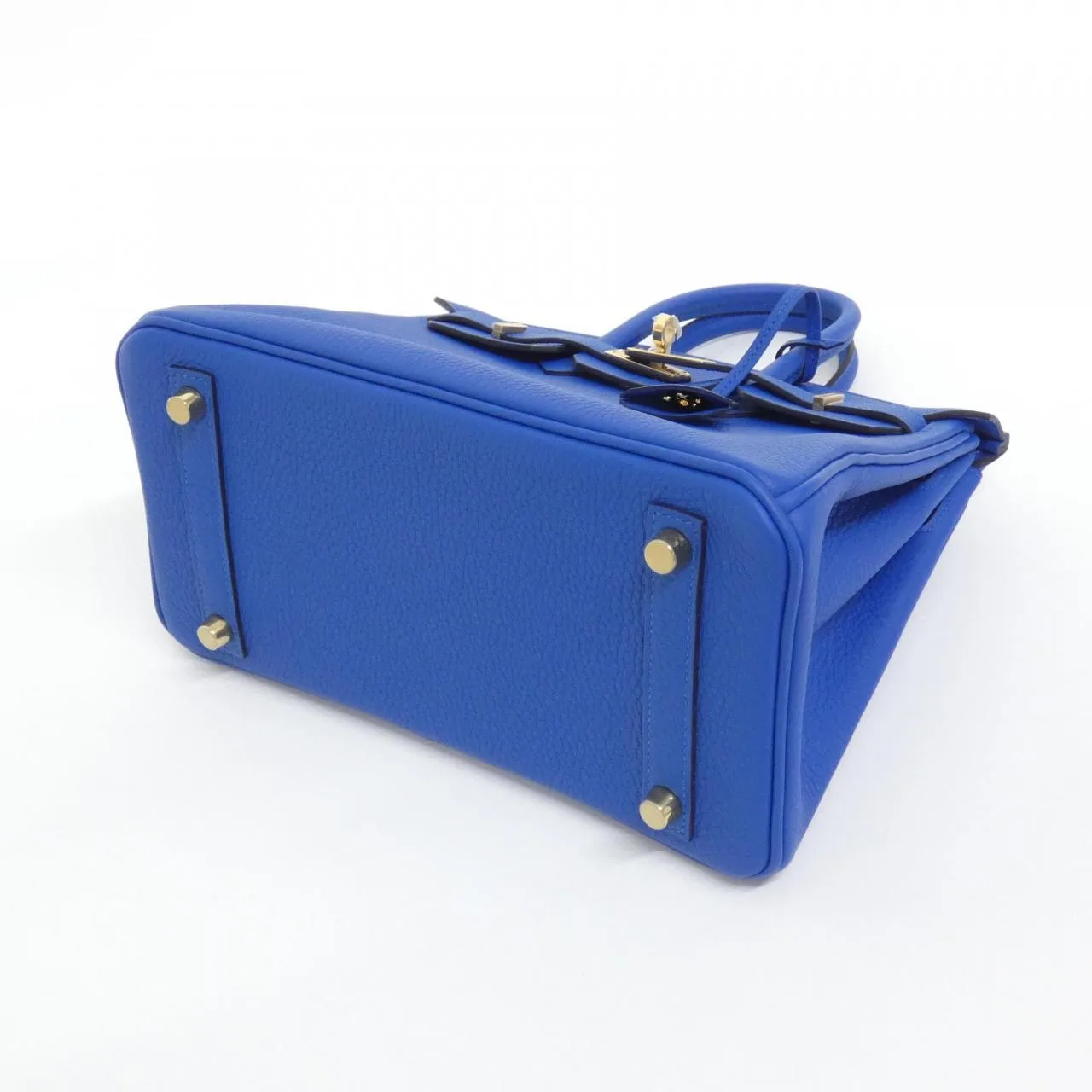 HERMES Birkin 041344CC Handbag Togo 藍色 Togo 牛皮 未使用品 - 縮圖 3