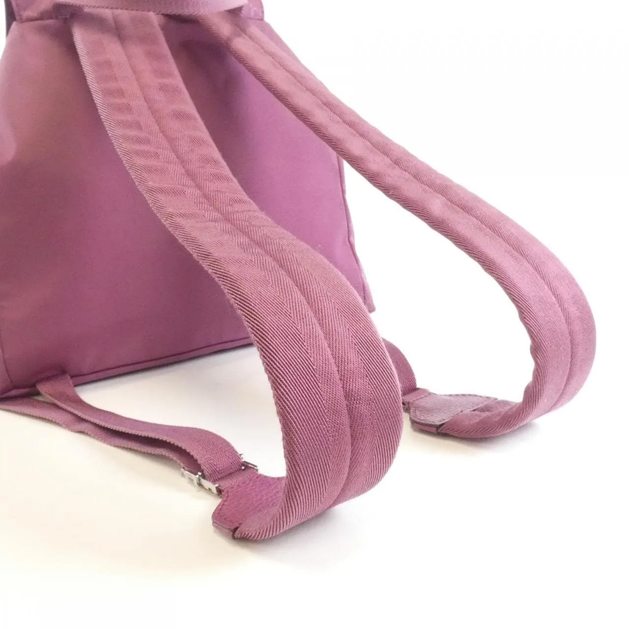 GUCCI 406361 Backpack Nylon 粉色 尼龍 中古品A - 縮圖 7