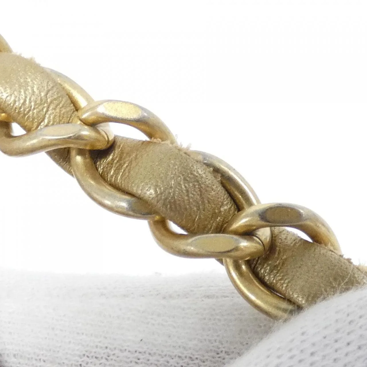 CHANEL Chanel 19 AS1886 Handbag Lambskin Gold Lambskin - Thumbnail 8